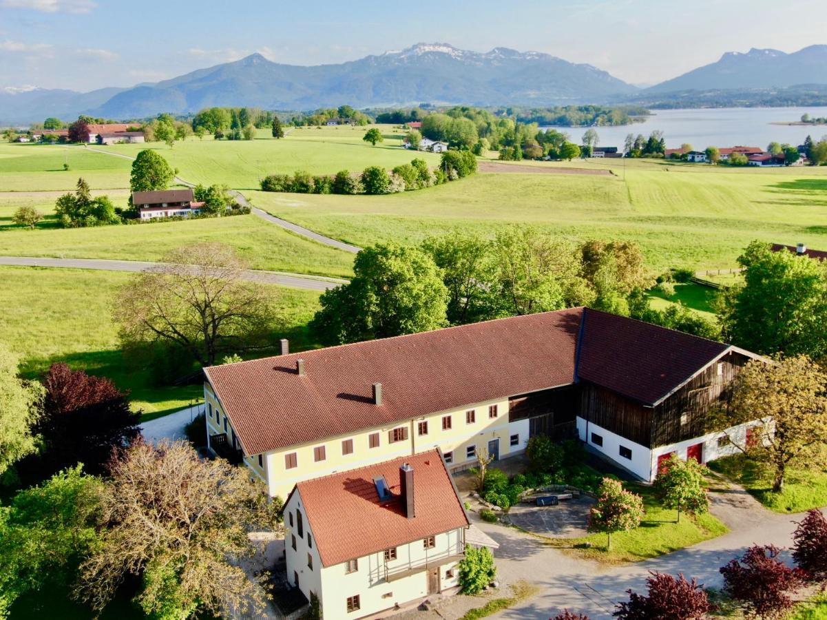 Zuhaeusl Am Chiemsee Appartements Breitbrunn am Chiemsee Bagian luar foto