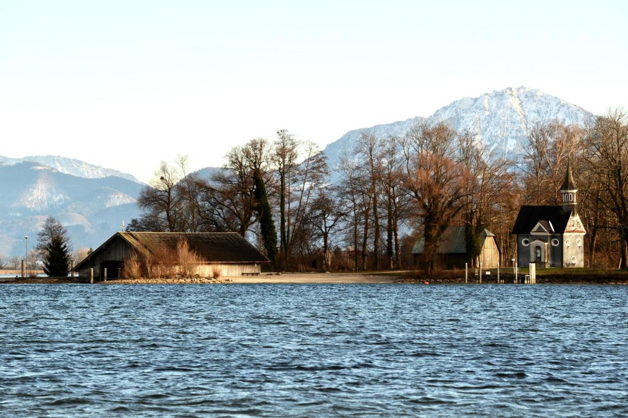 Zuhaeusl Am Chiemsee Appartements Breitbrunn am Chiemsee Bagian luar foto