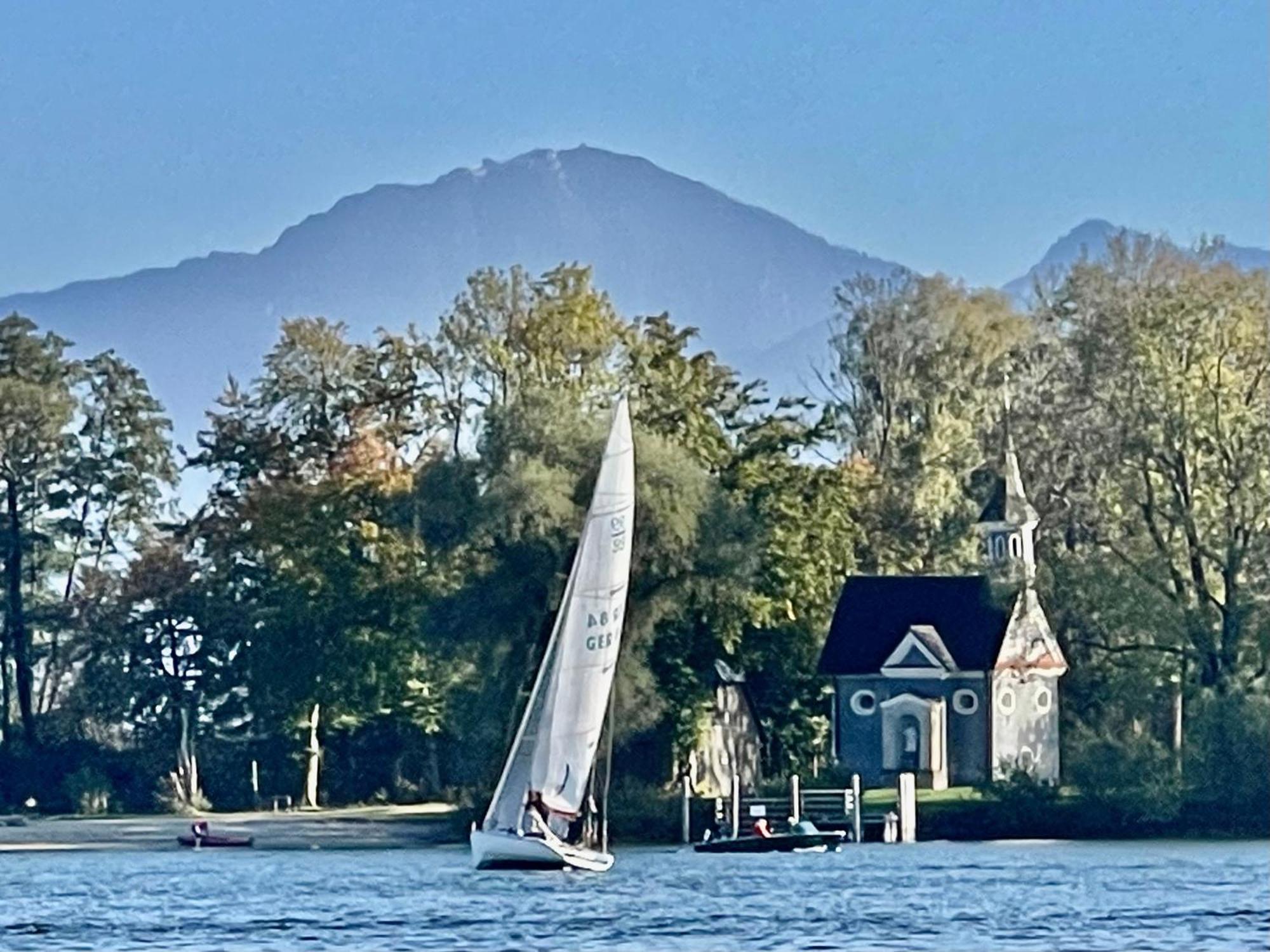 Zuhaeusl Am Chiemsee Appartements Breitbrunn am Chiemsee Bagian luar foto